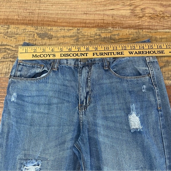 Buckle Black Jeans Men’s 30 x 32 distressed star stripe patches denim - Picture 4 of 13